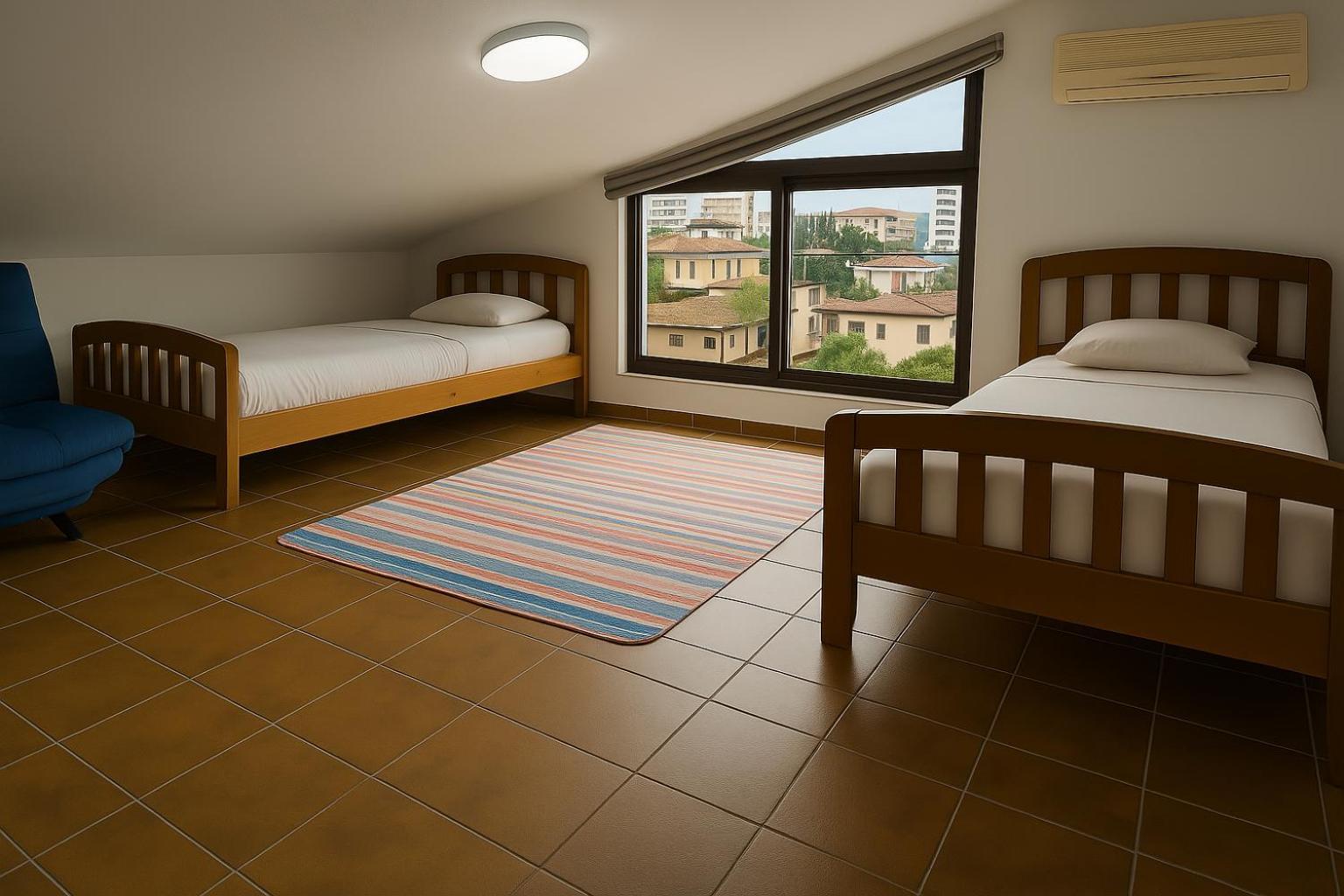Cozy Big Apartment With Balcony Tirana Exteriör bild